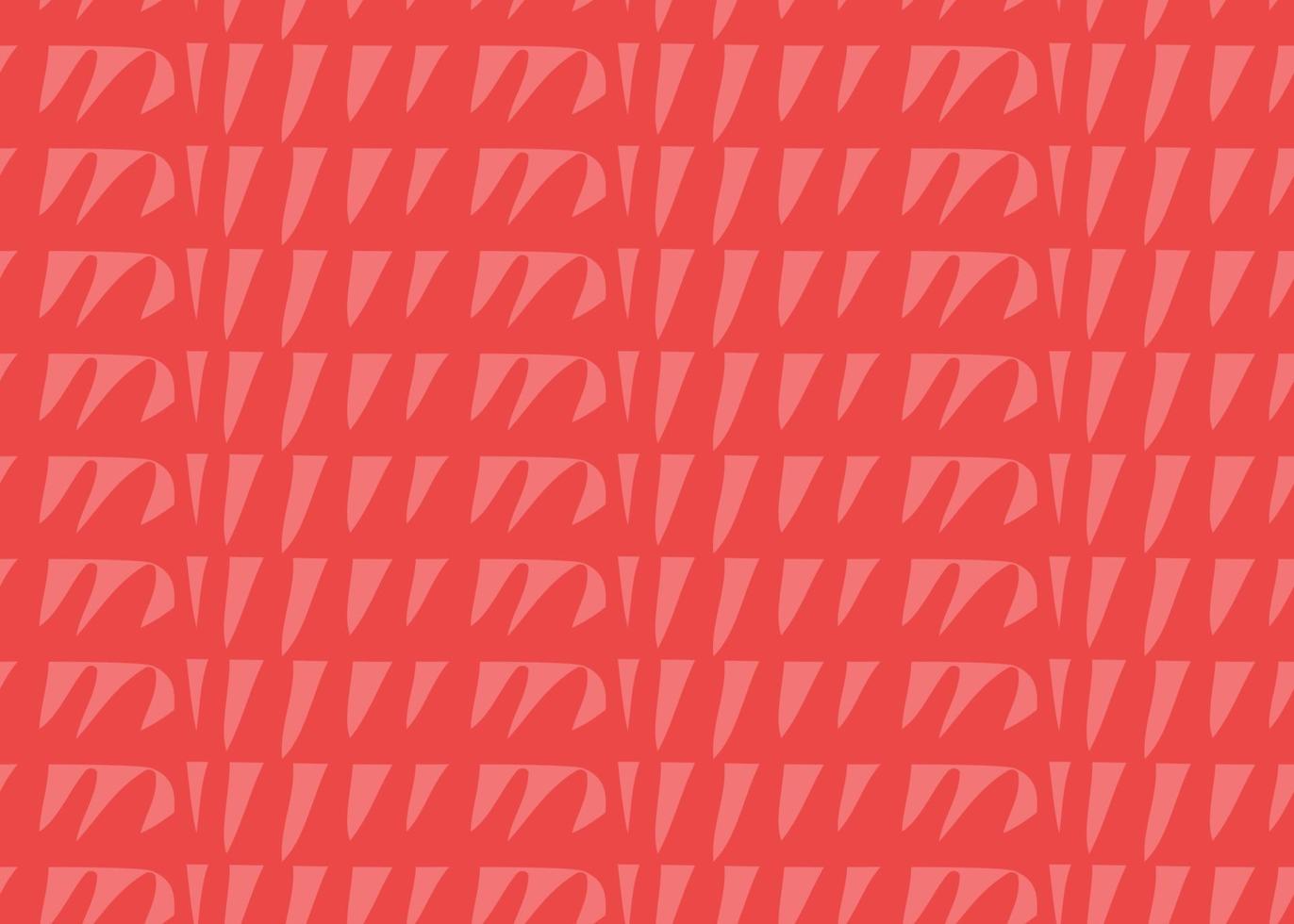 Fondo de textura de vector, patrón sin costuras. dibujados a mano, colores rojos. vector