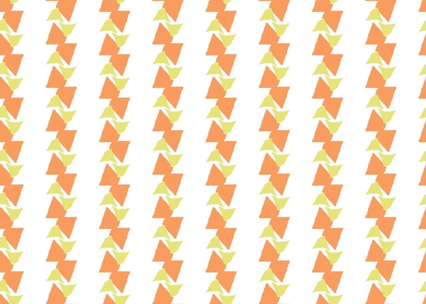 Vector texture background, seamless pattern. Hand drawn, orange, yellow, white colors.