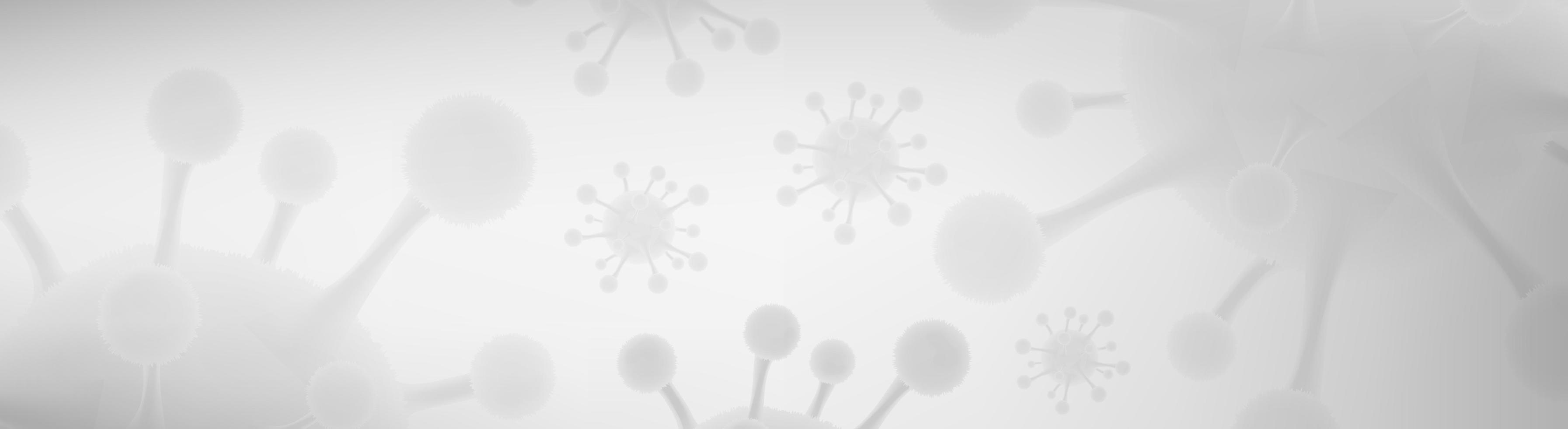 blur Covid 19 on White Background vector