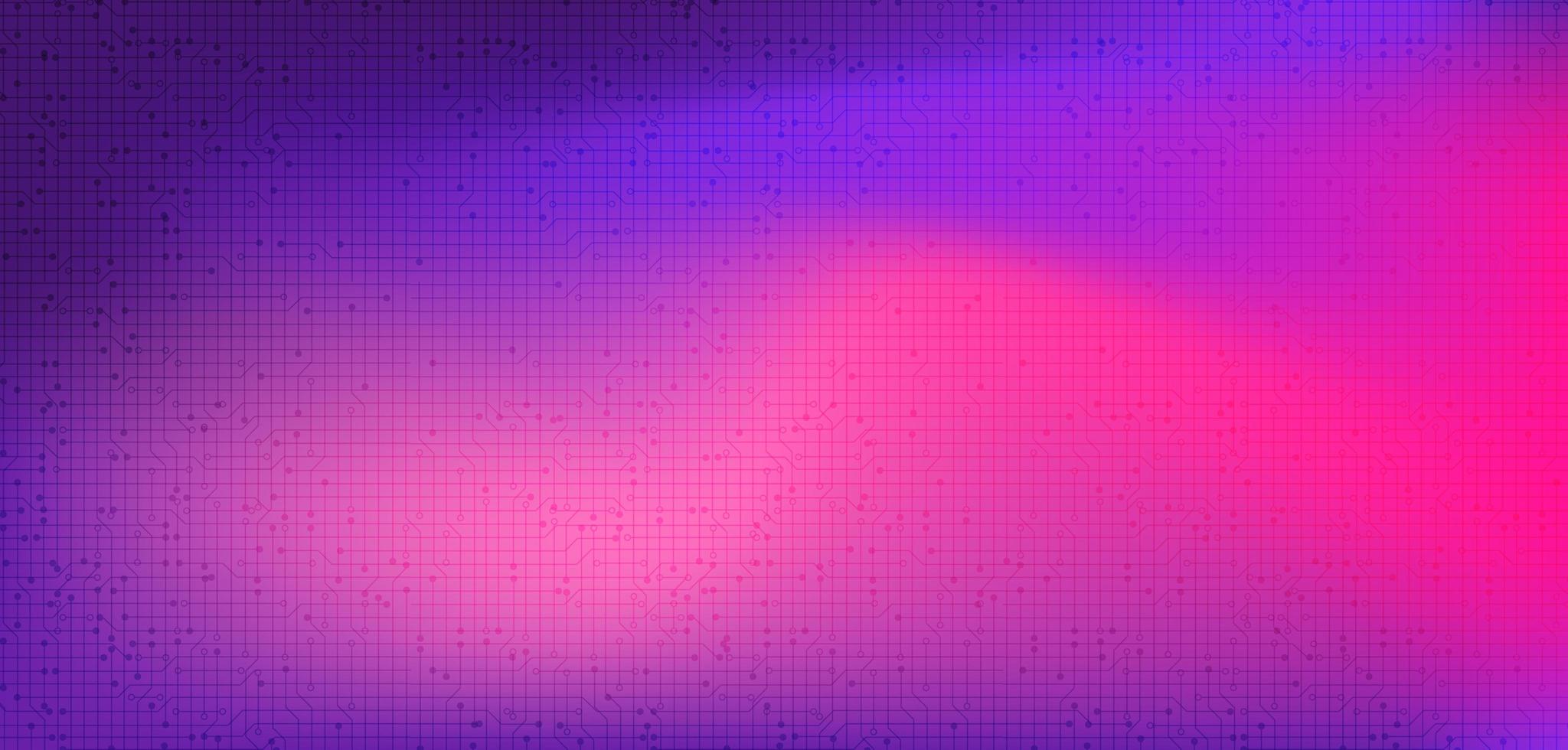 Pink and Purple technology background vector