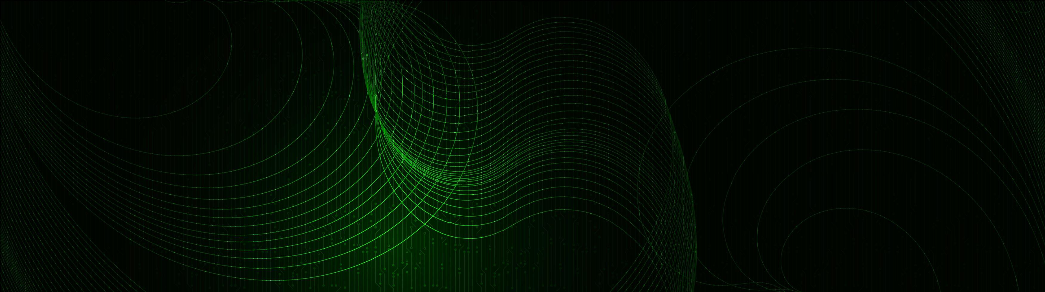 Green Technology Background vector