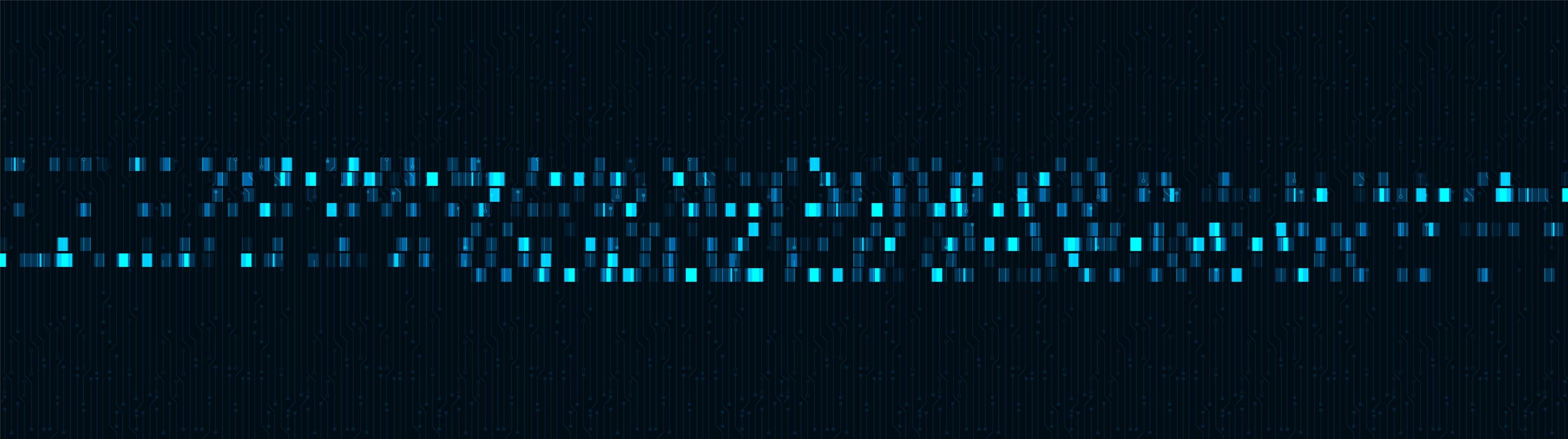 tecnología de luz de velocidad en el circuito de fondo de microchip vector