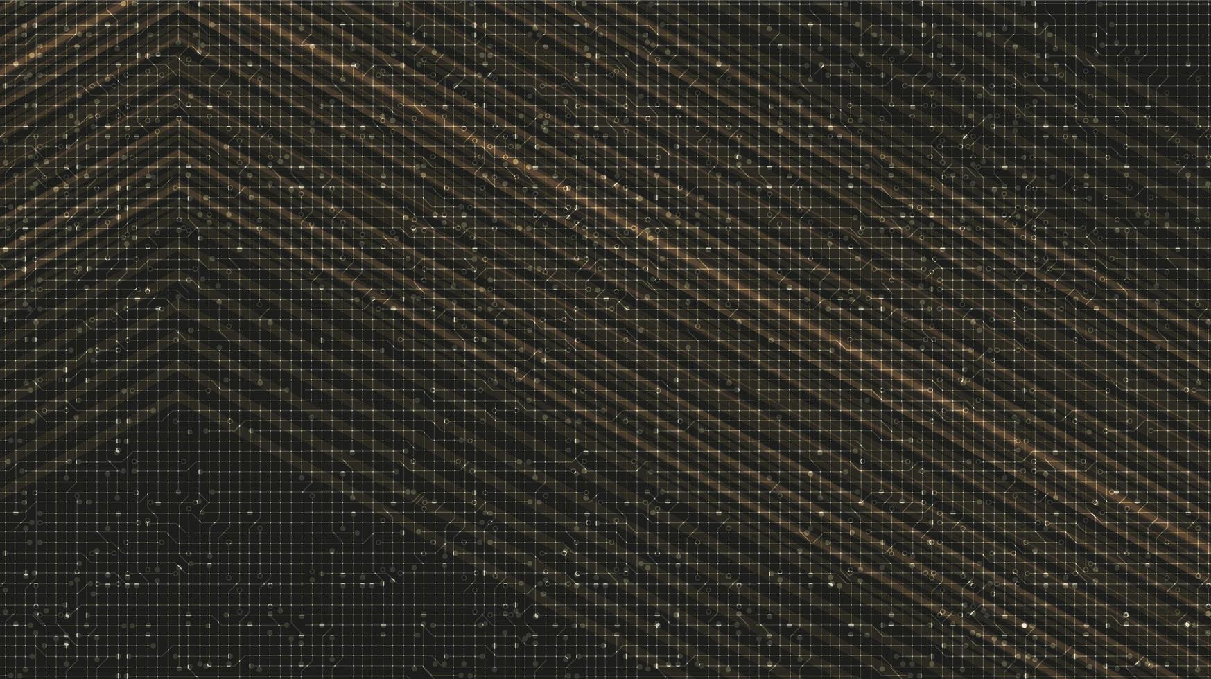 Brown technology background vector