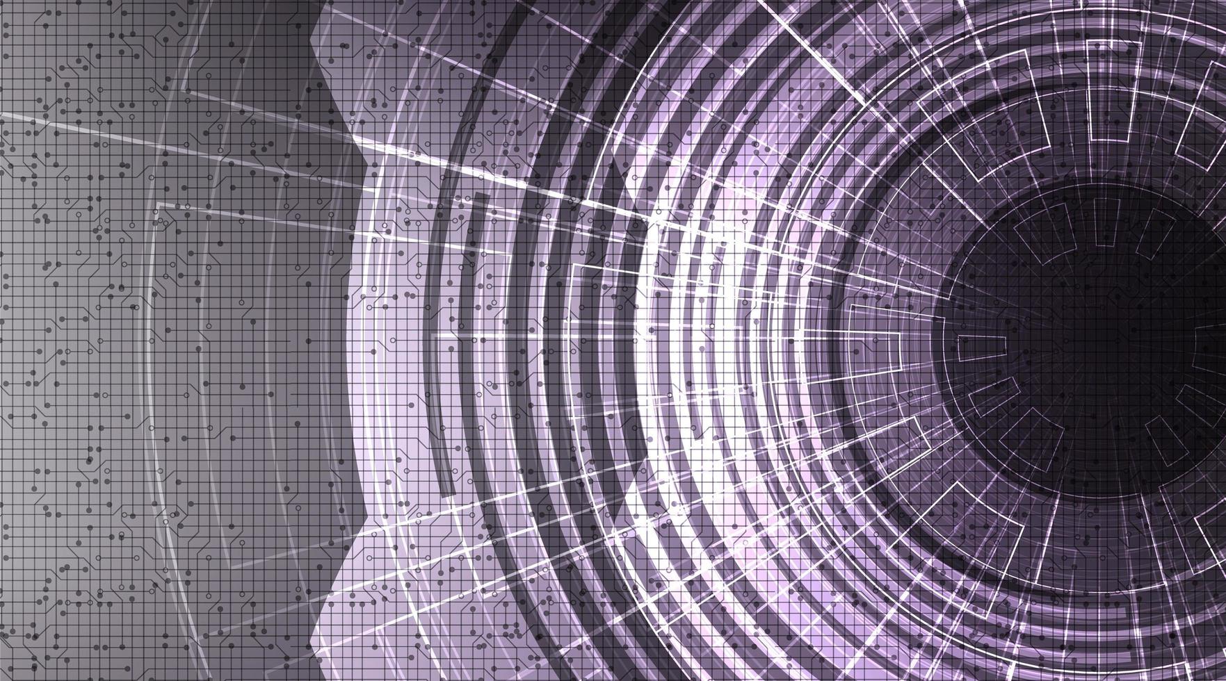 Modern technology background vector