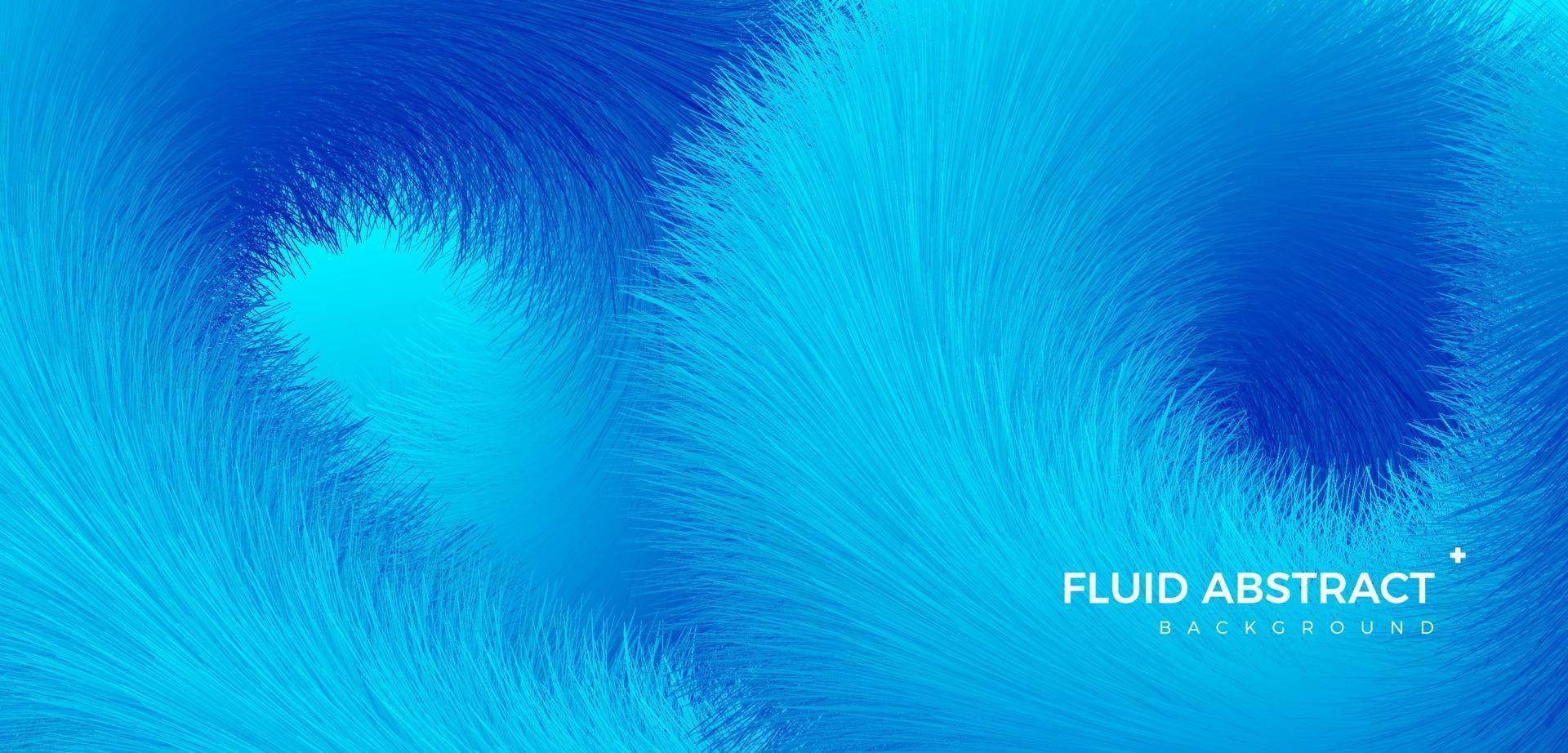 Cool color fashion trend fur texture fluid gradient abstract background vector