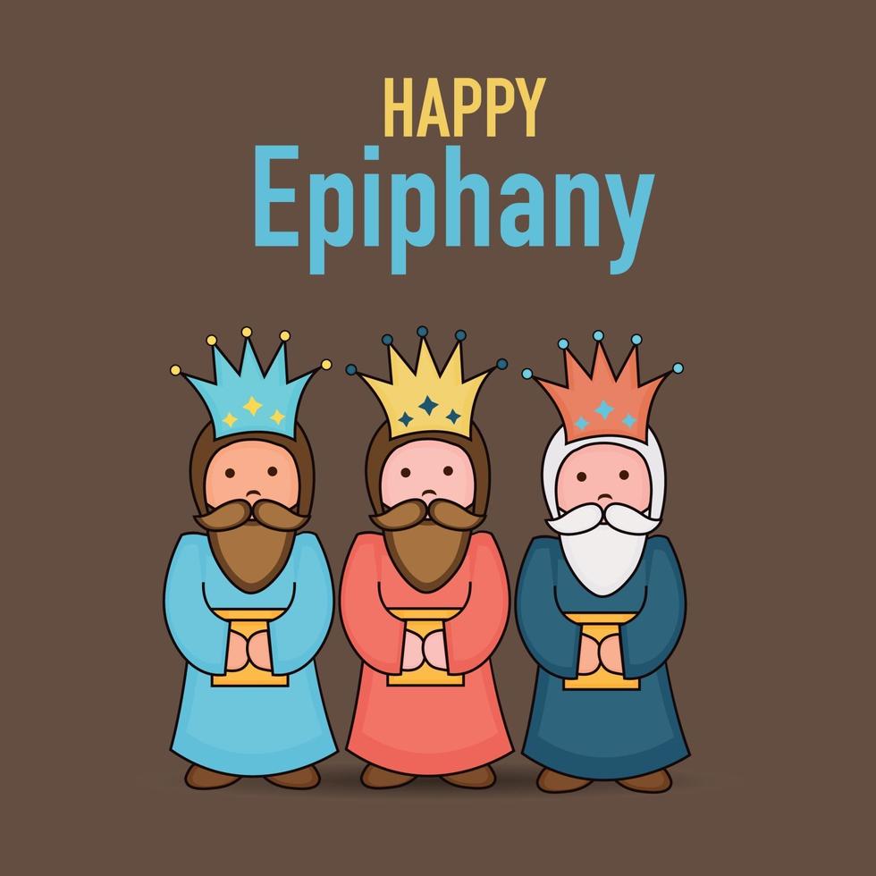 Vector illustration of a Background for Epiphany.
