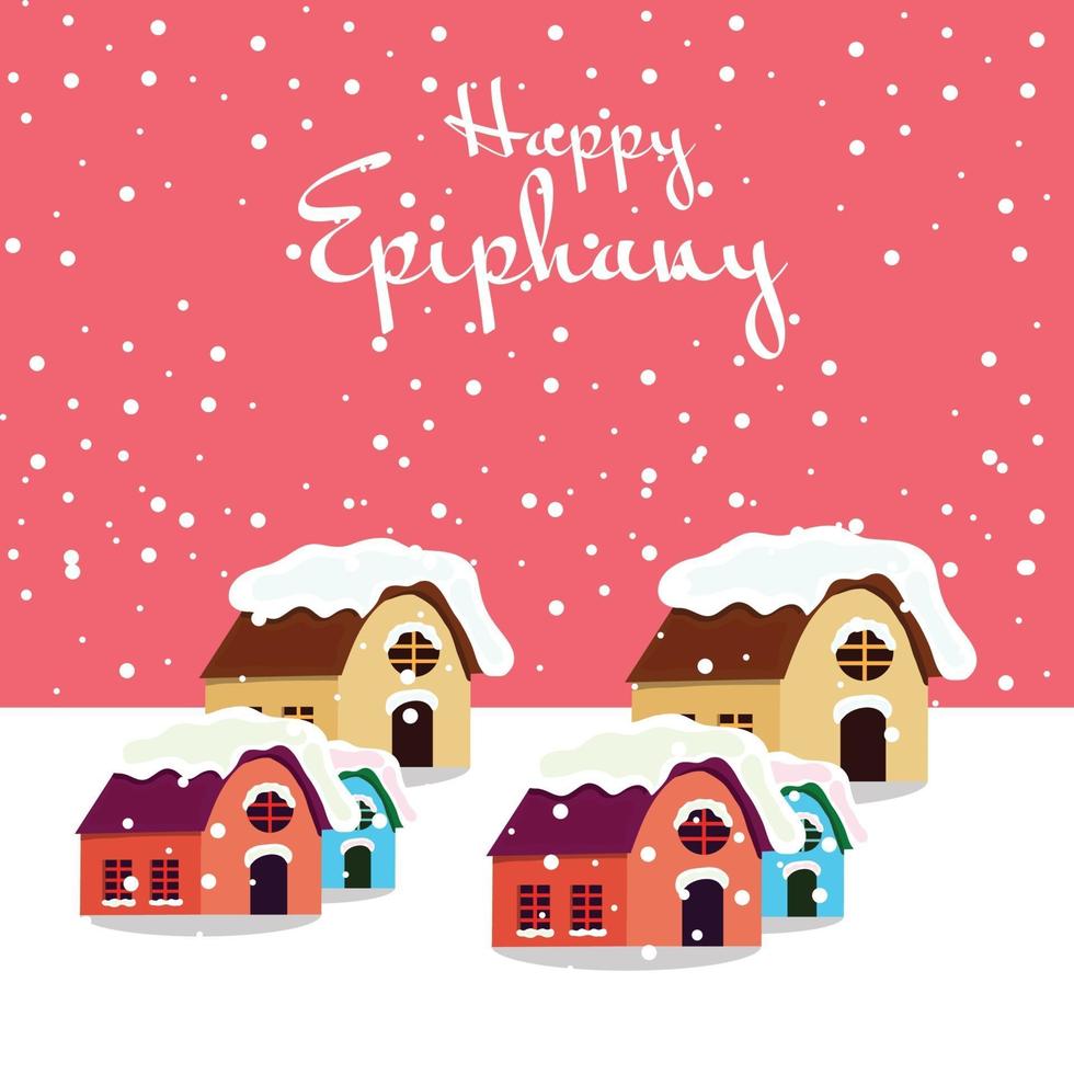 Vector illustration of a Background for Epiphany.