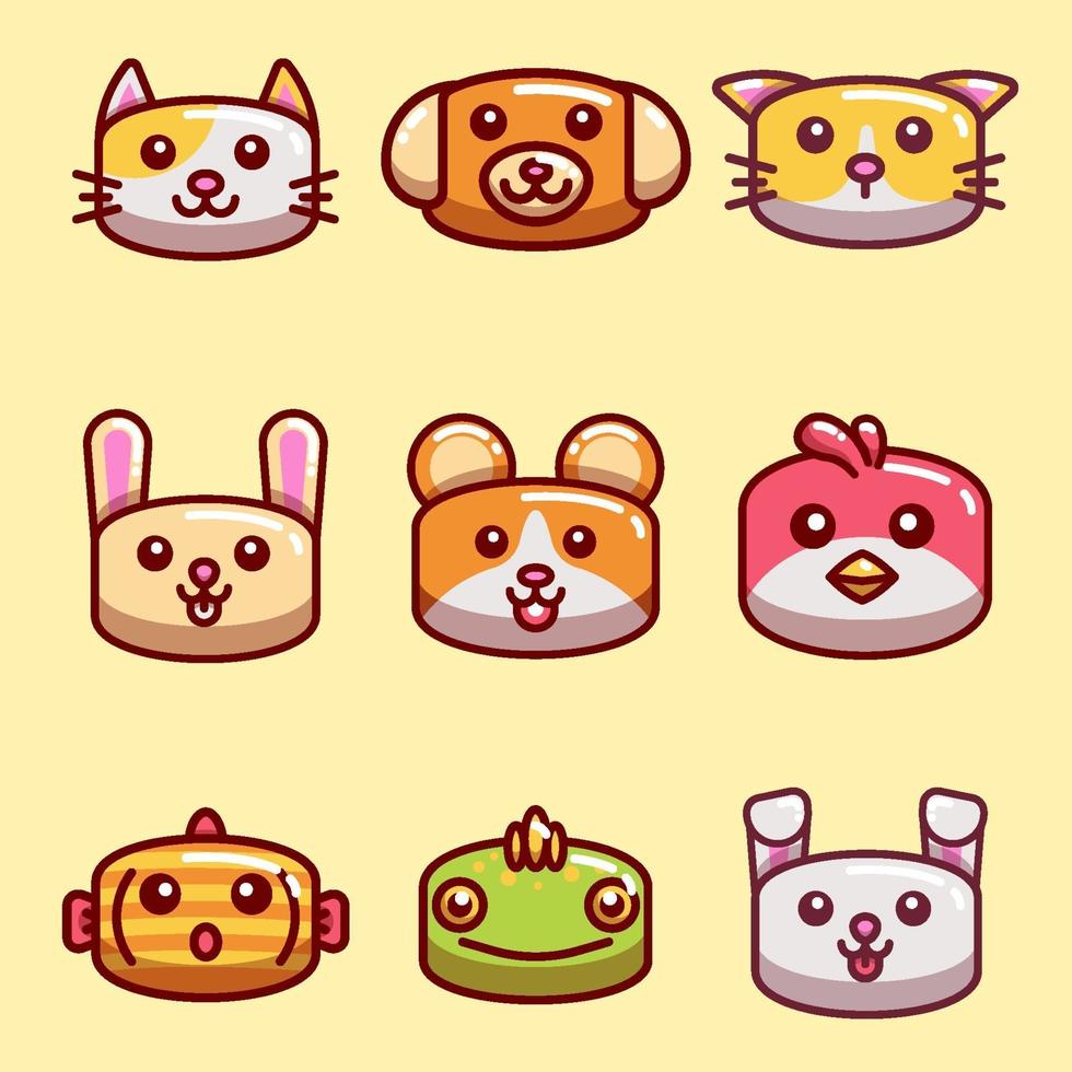 Pet Icon Collection vector