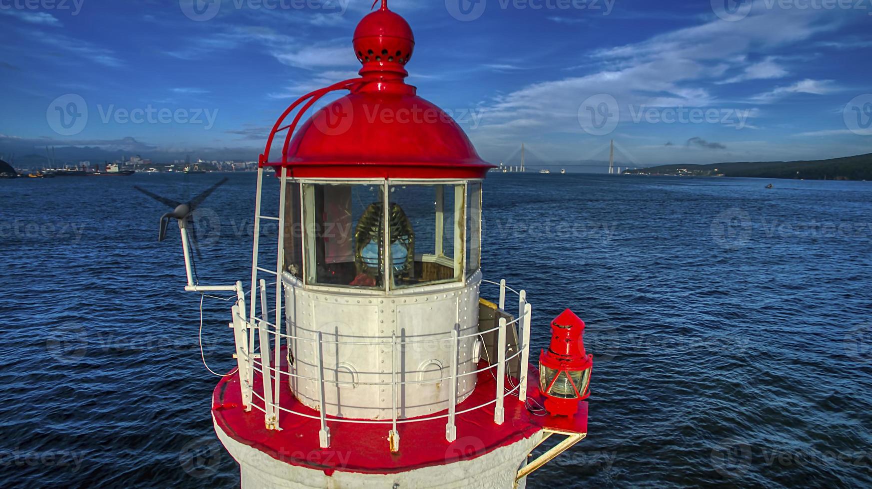 lighthouse Tokarevskiy  Vladivostok Russia photo