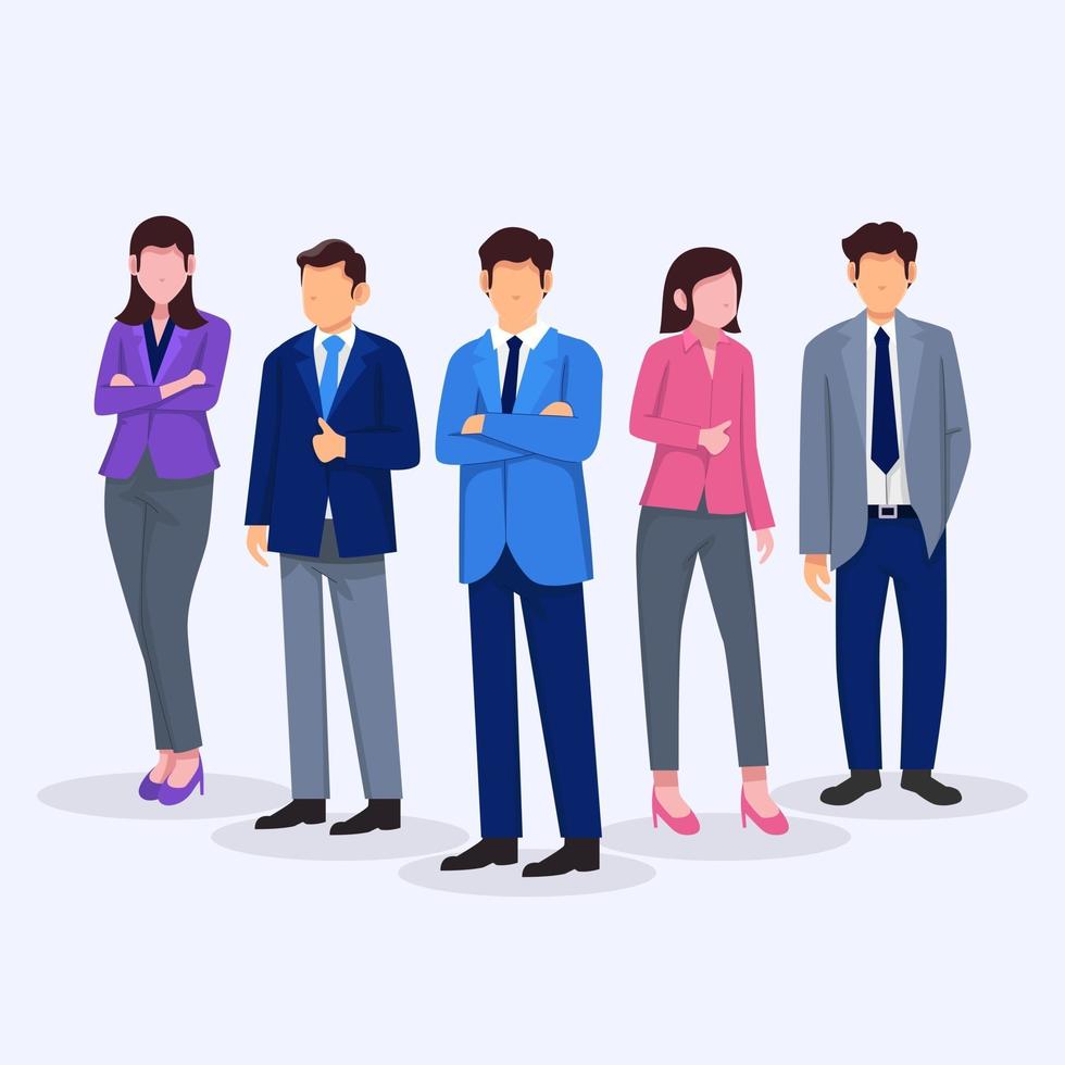 Bussiness People Character vector