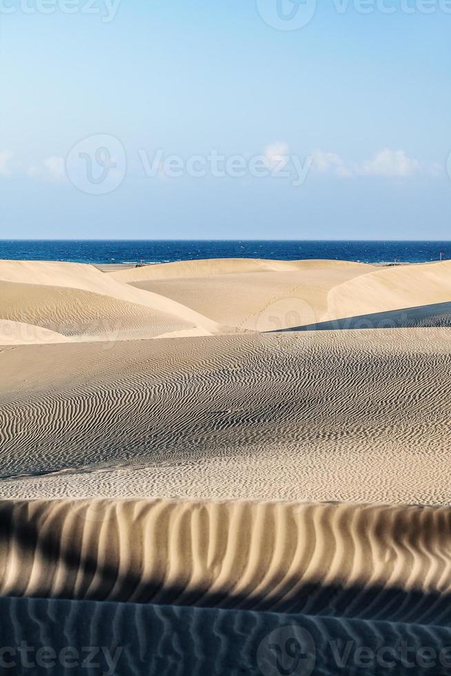 dunas de maspalomas, gran canaria foto