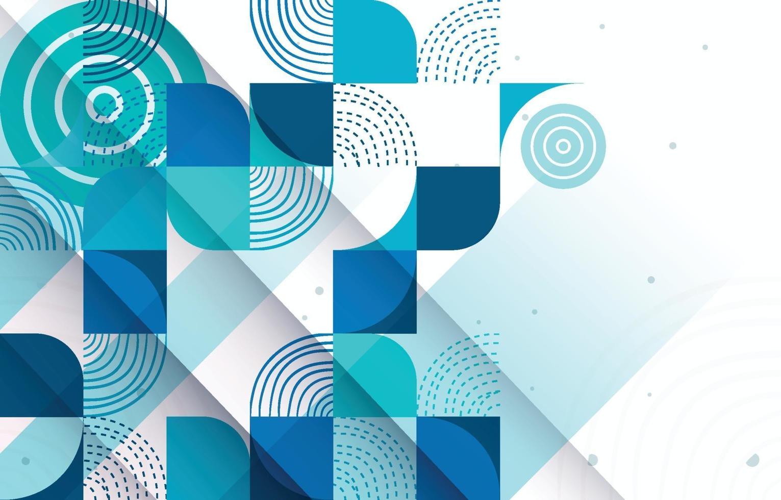 Teal Futuristic Abstract Techno Background vector