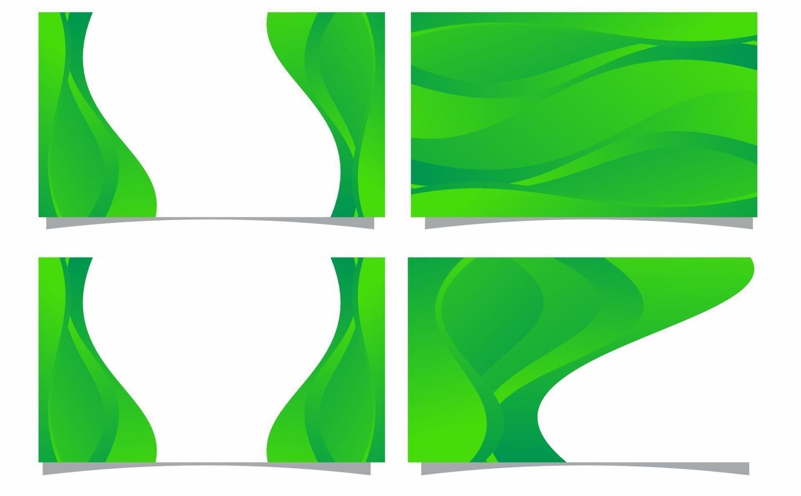green Wave Background Vector 2380357 Vector Art at Vecteezy