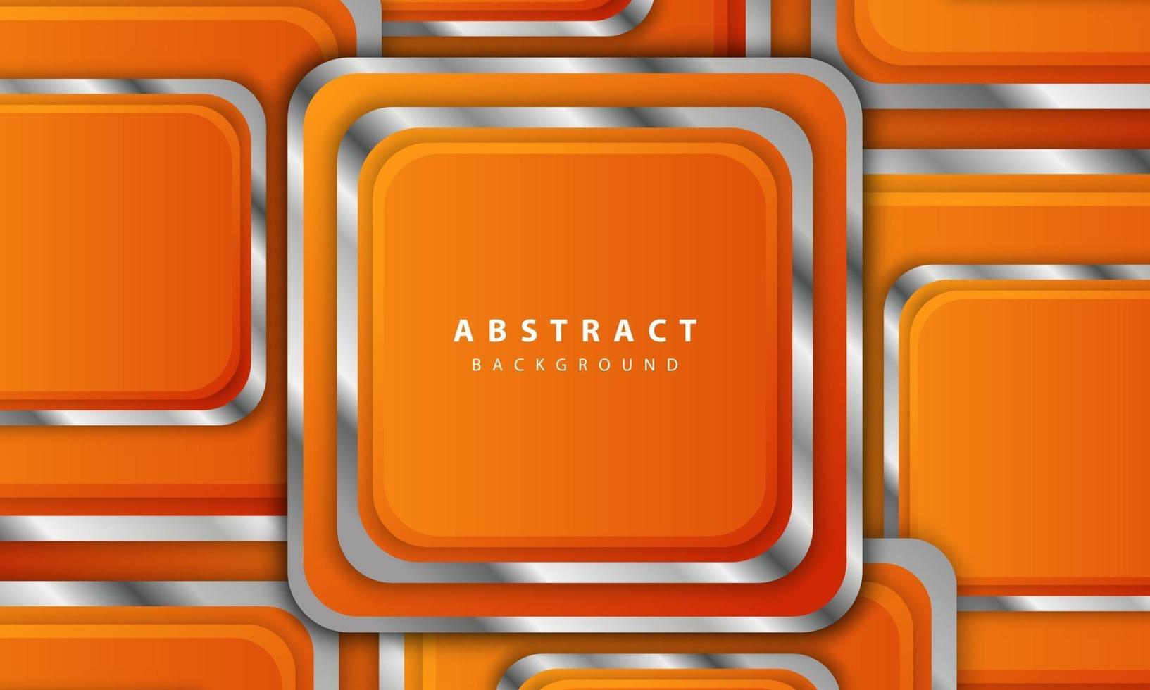 Abstract orange background vector