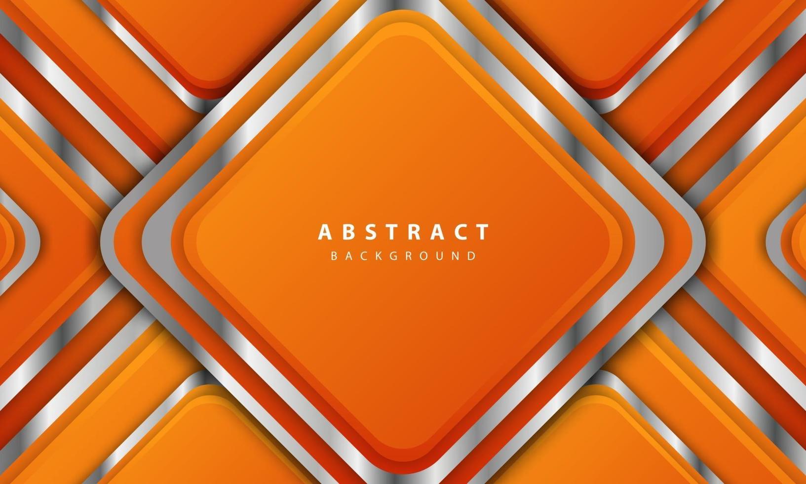 Abstract orange background vector