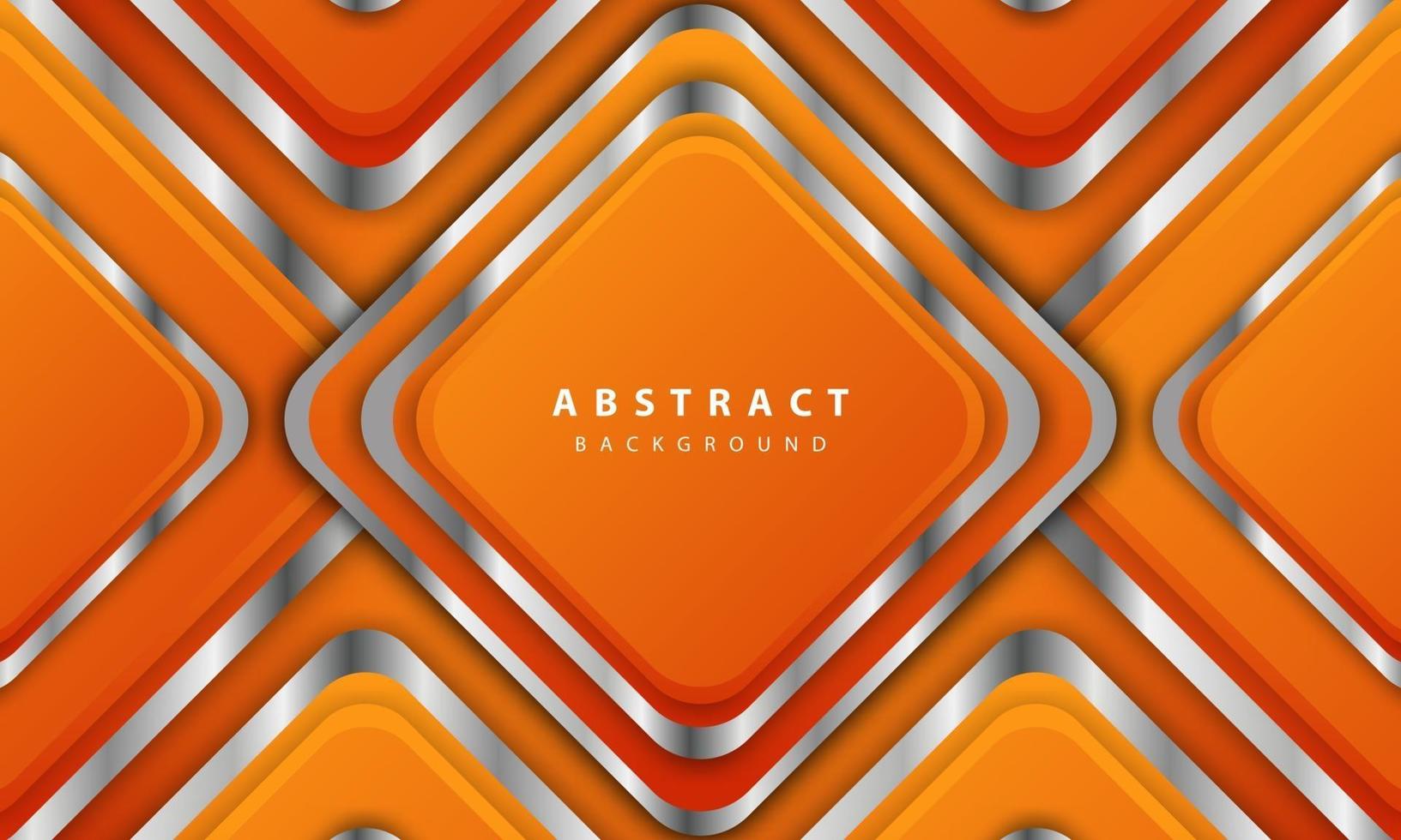 Abstract orange background vector