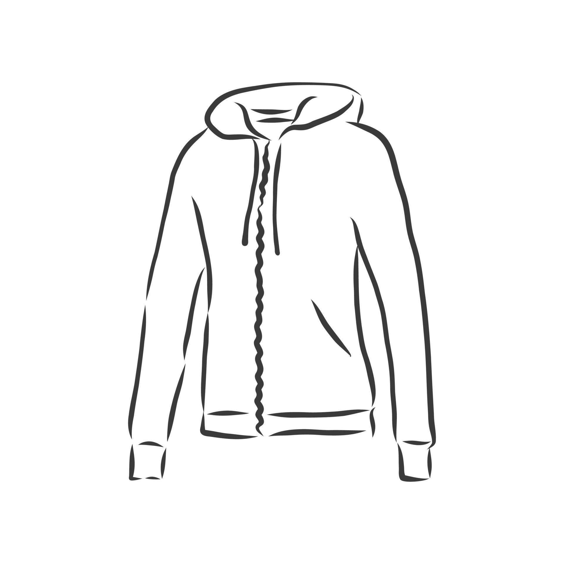 tracksuit vector sport fashion garment man, tracksuit, vector sketch illustration 2380429 Vector