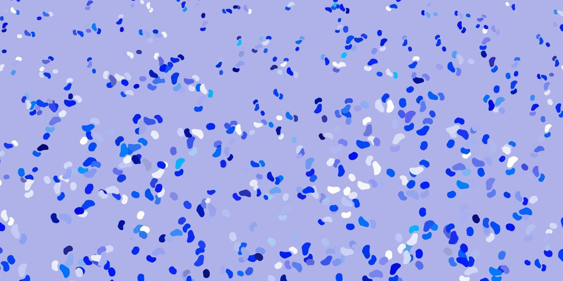 Light blue vector pattern with abstract shapes.