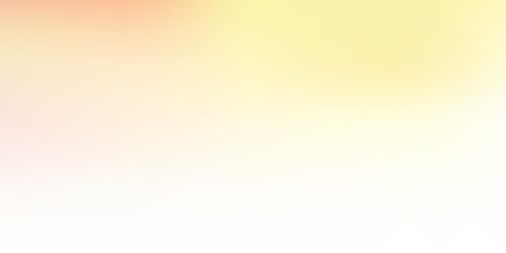 Light yellow vector abstract blur background.