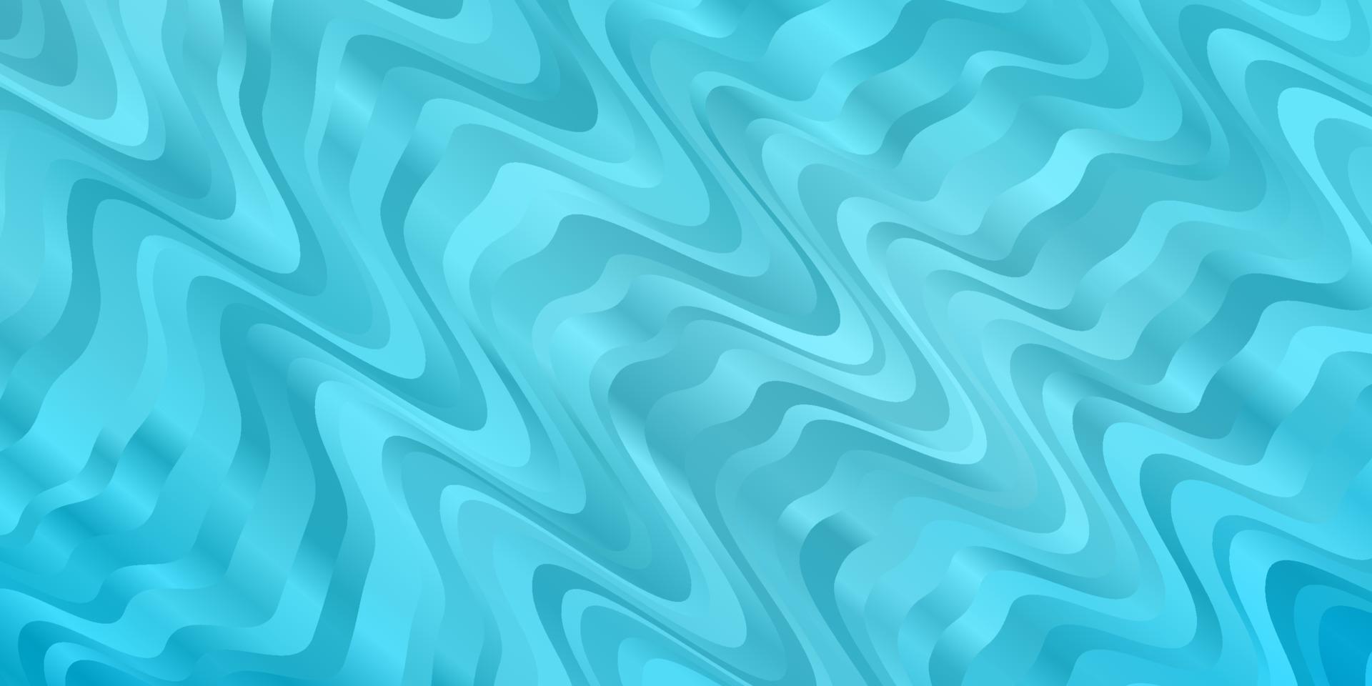 Light BLUE vector backdrop with bent lines.