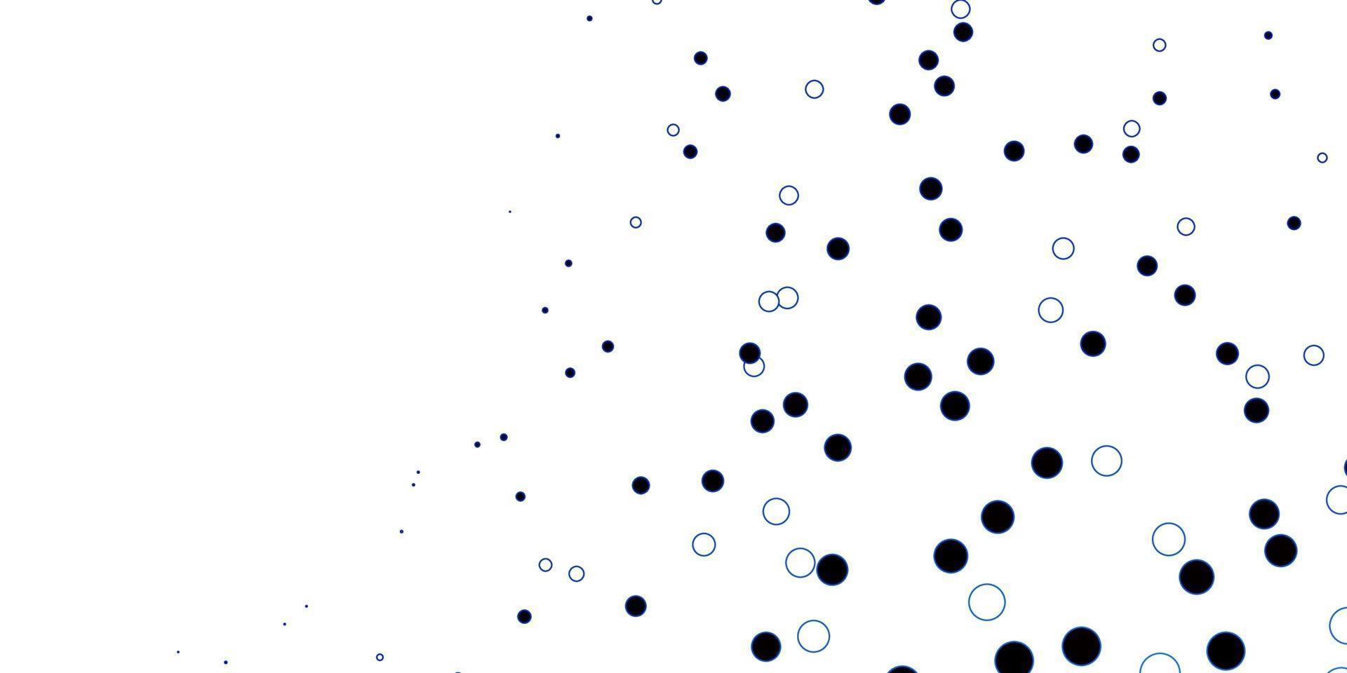 Dark BLUE vector layout with circle shapes.