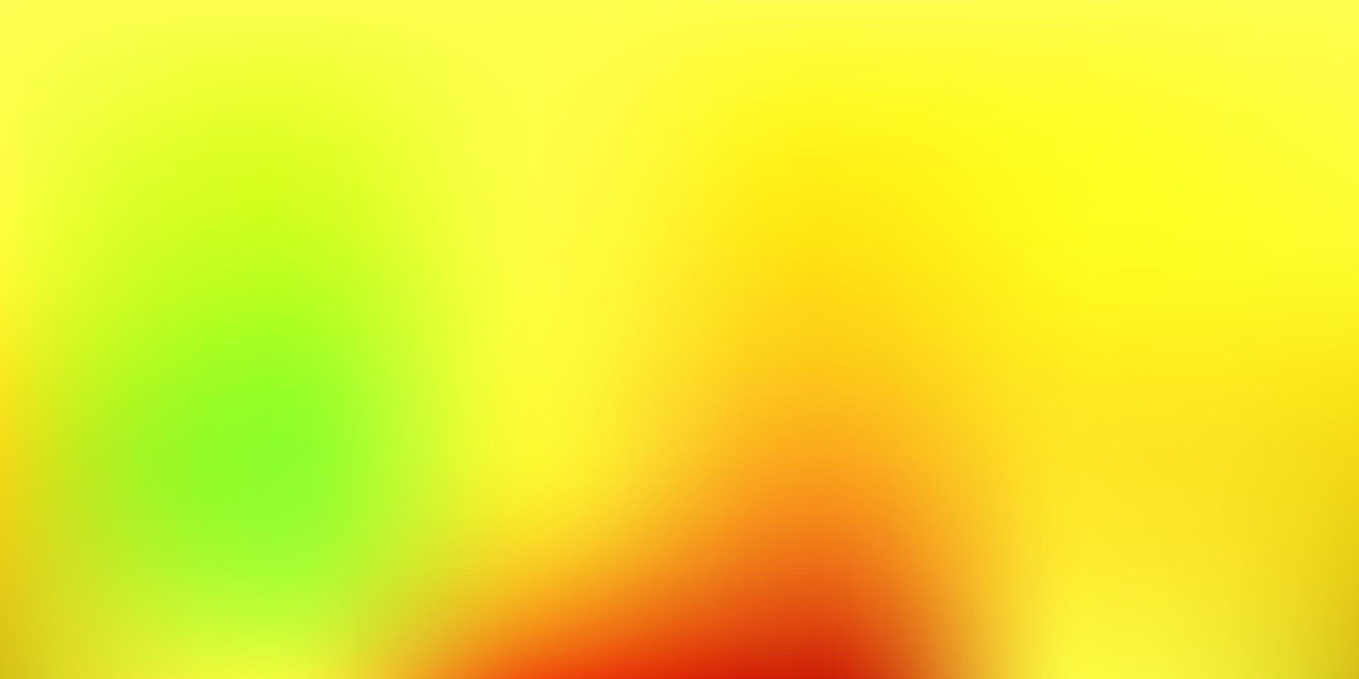 Light Green, Yellow vector blur background.