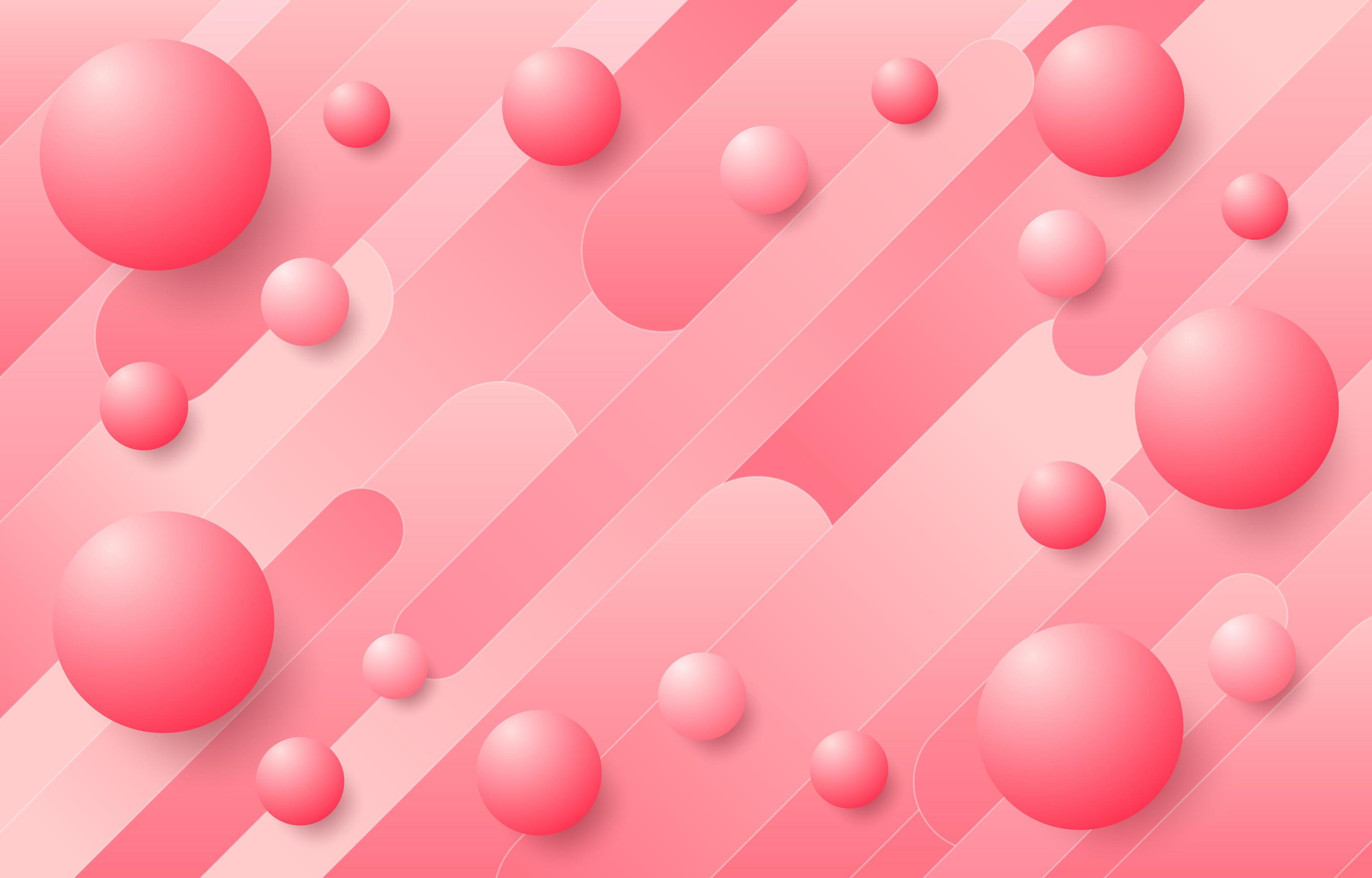 Pink Bubble Background 2381159 Vector Art at Vecteezy