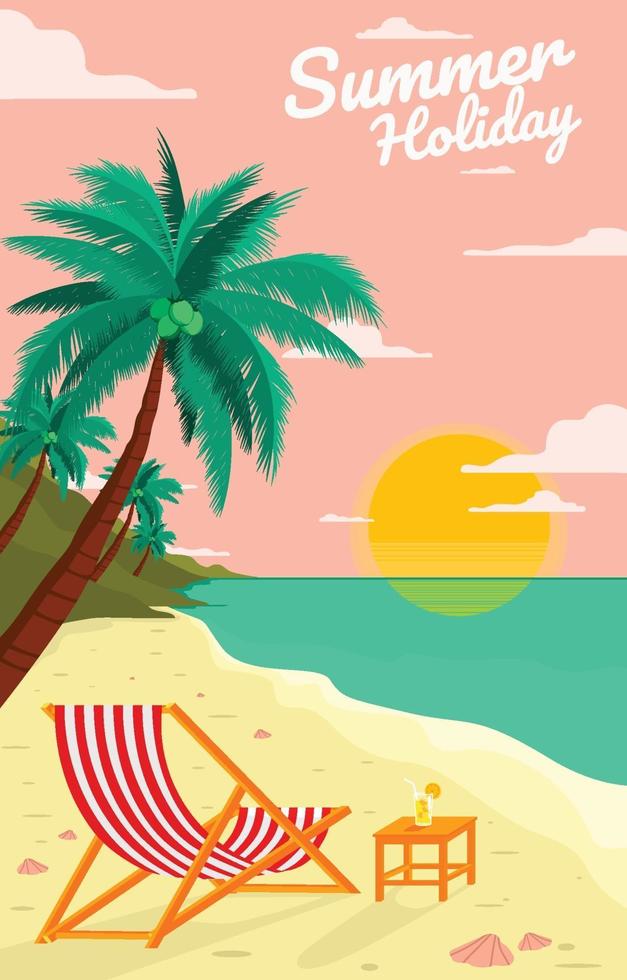 Enjoy Summer Holiday vector