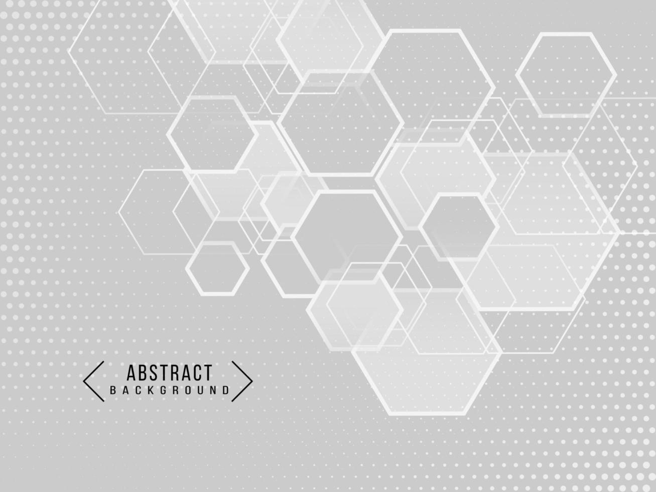 Diseño de fondo moderno con estilo geométrico gris y blanco abstracto vector