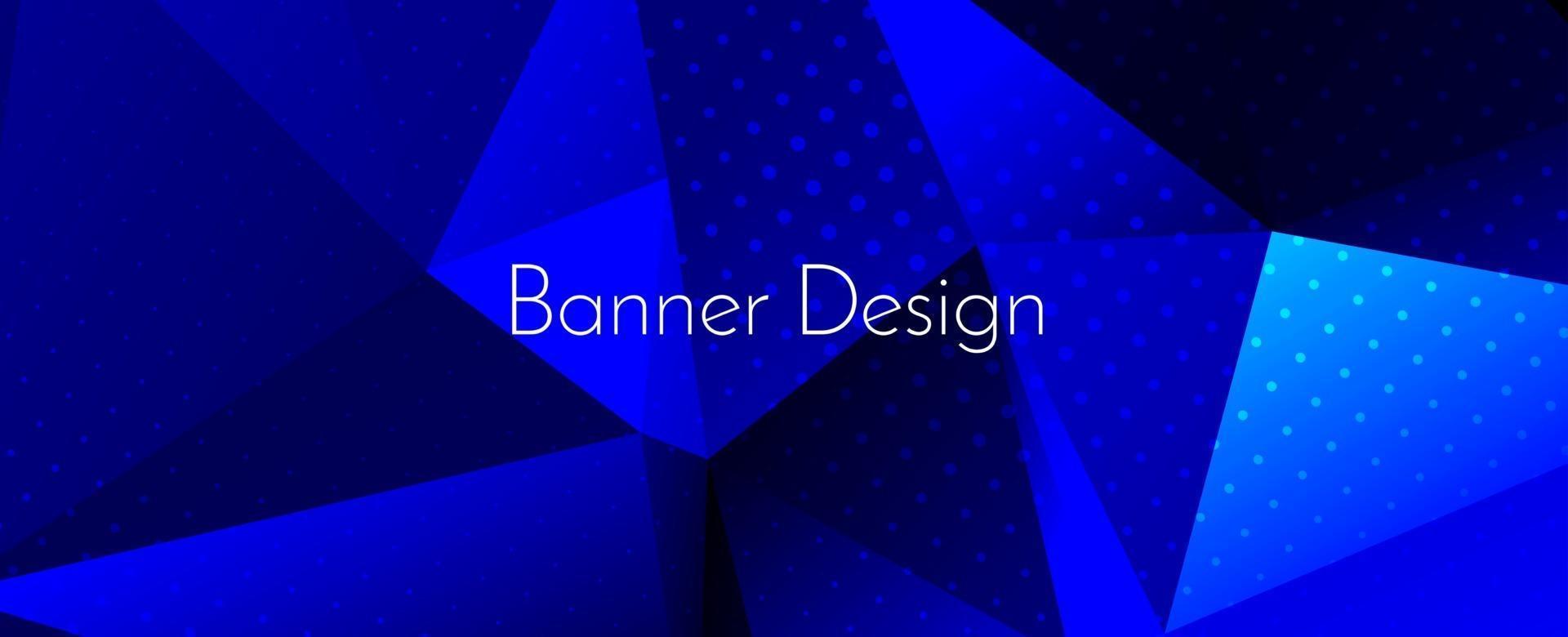 Abstract elegant geometric decorative design banner background vector