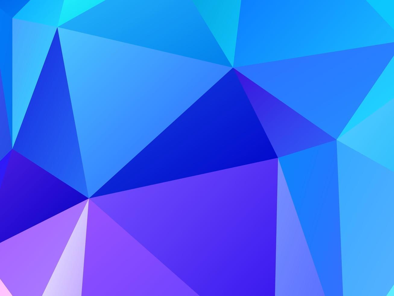 Modern colorful geometric polygon background vector