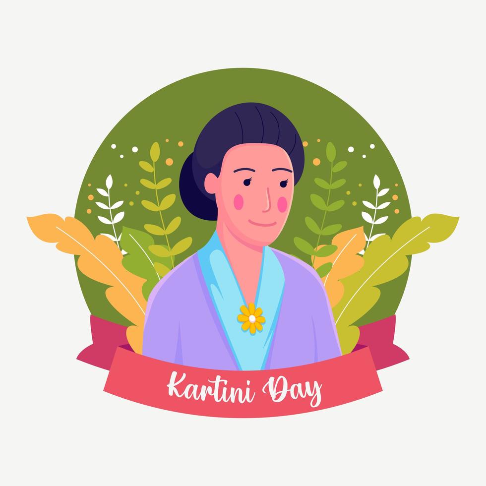Kartini Day Celebration vector