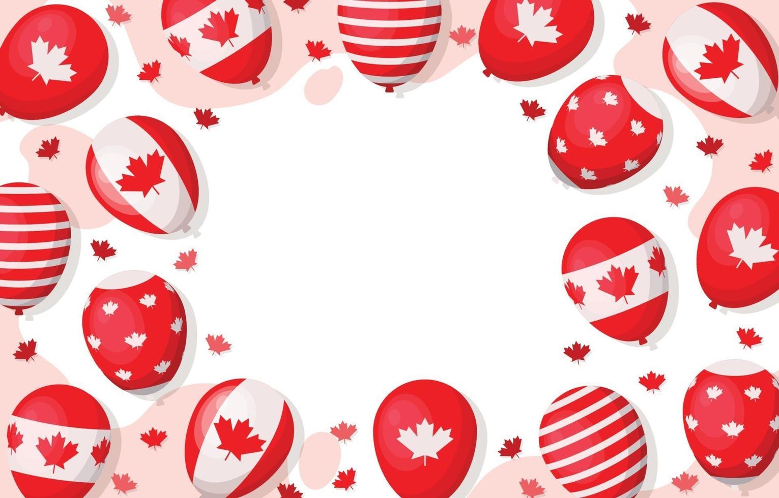 canada day background vector