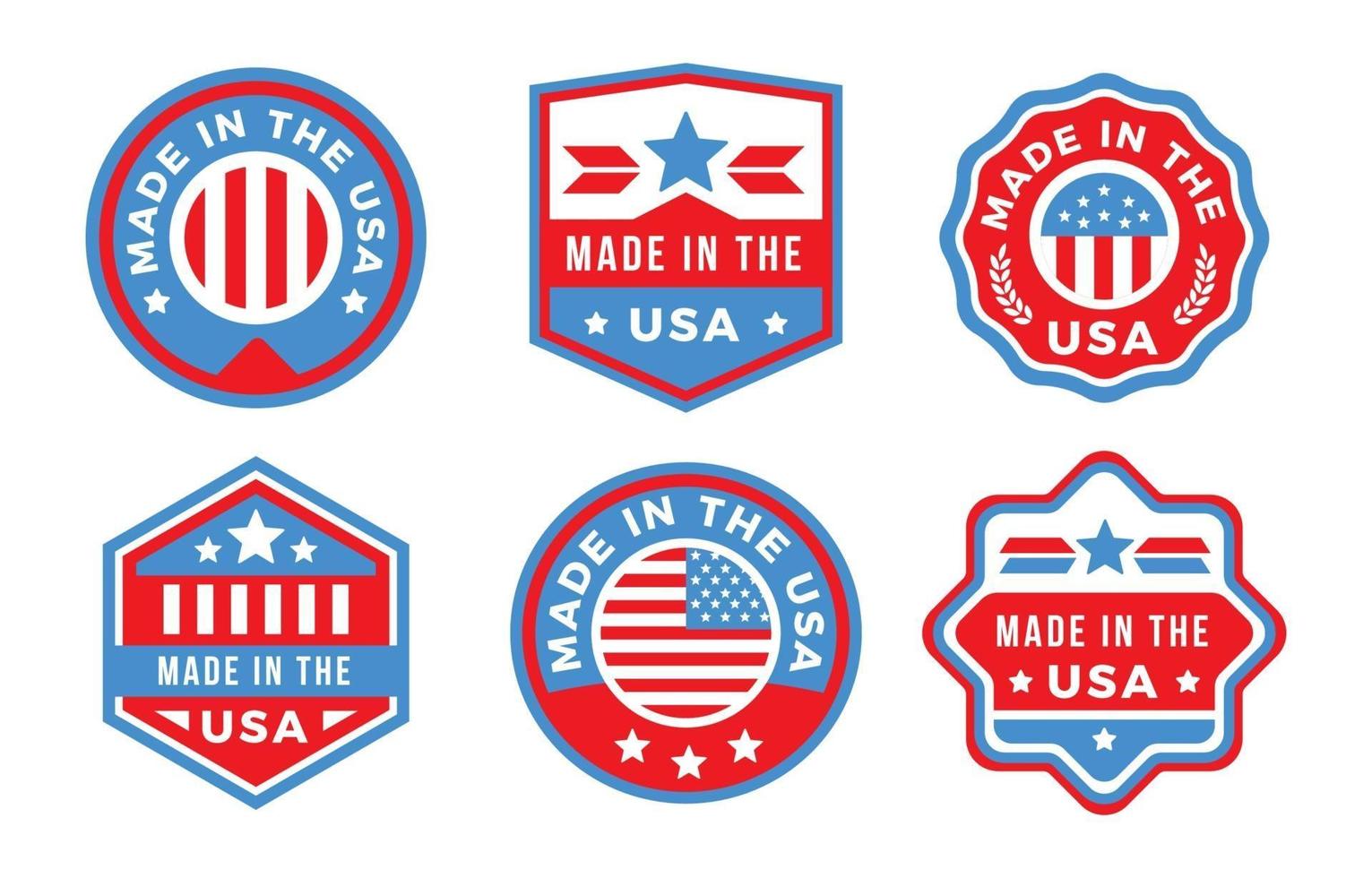 Made in USA Logo vector