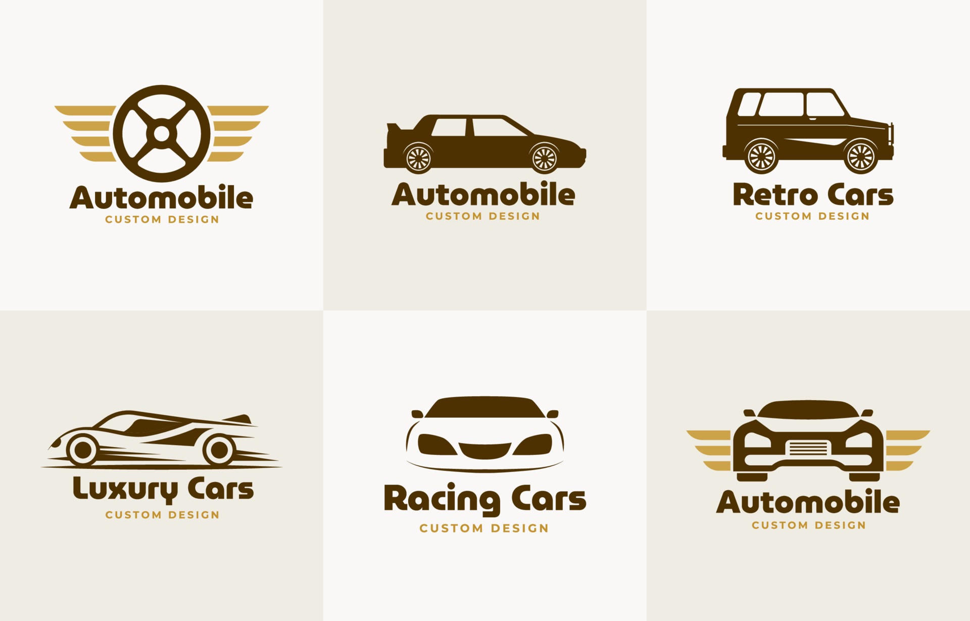 Car or automotive logo collection 2382663 Vector Art at Vecteezy