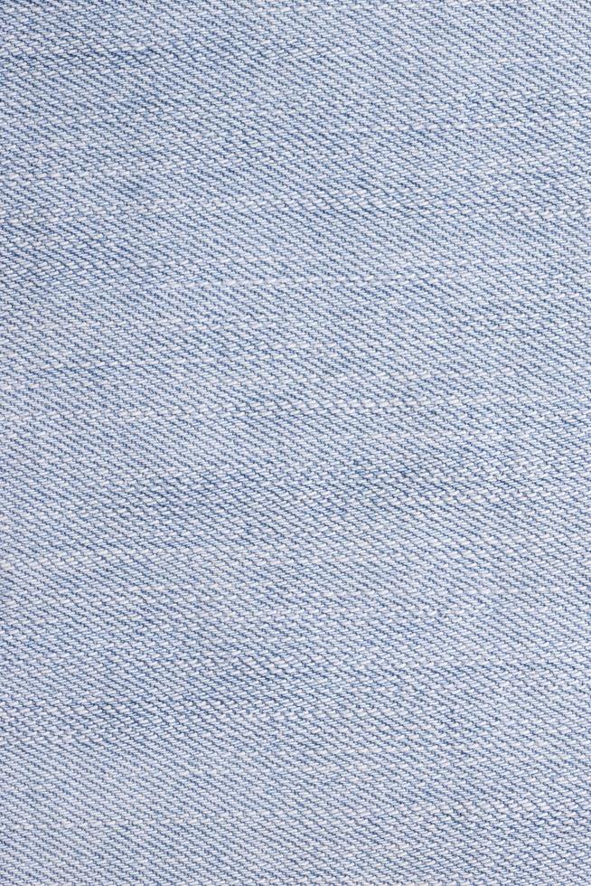 Light denim fabric photo