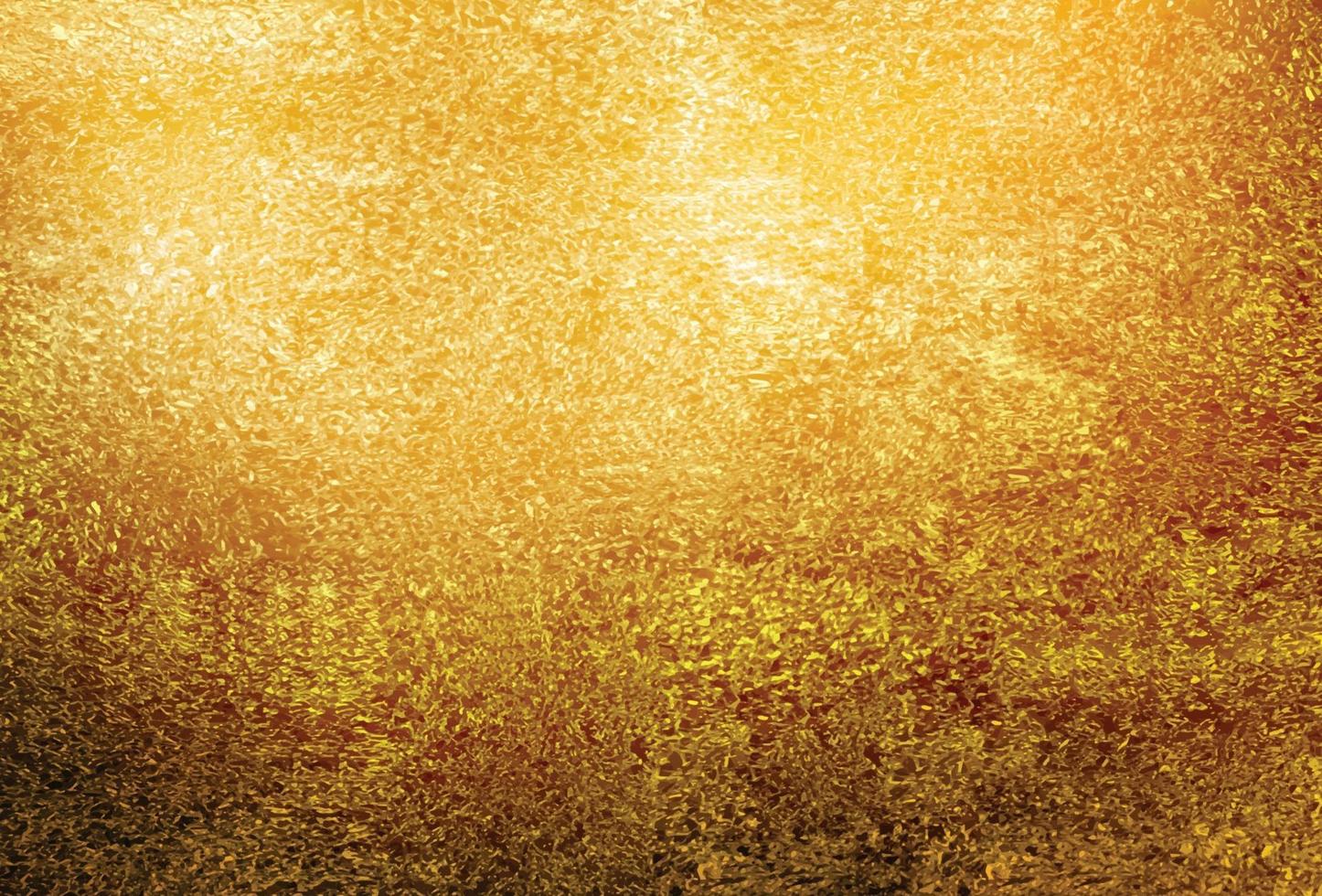 Golden foil texture background vector