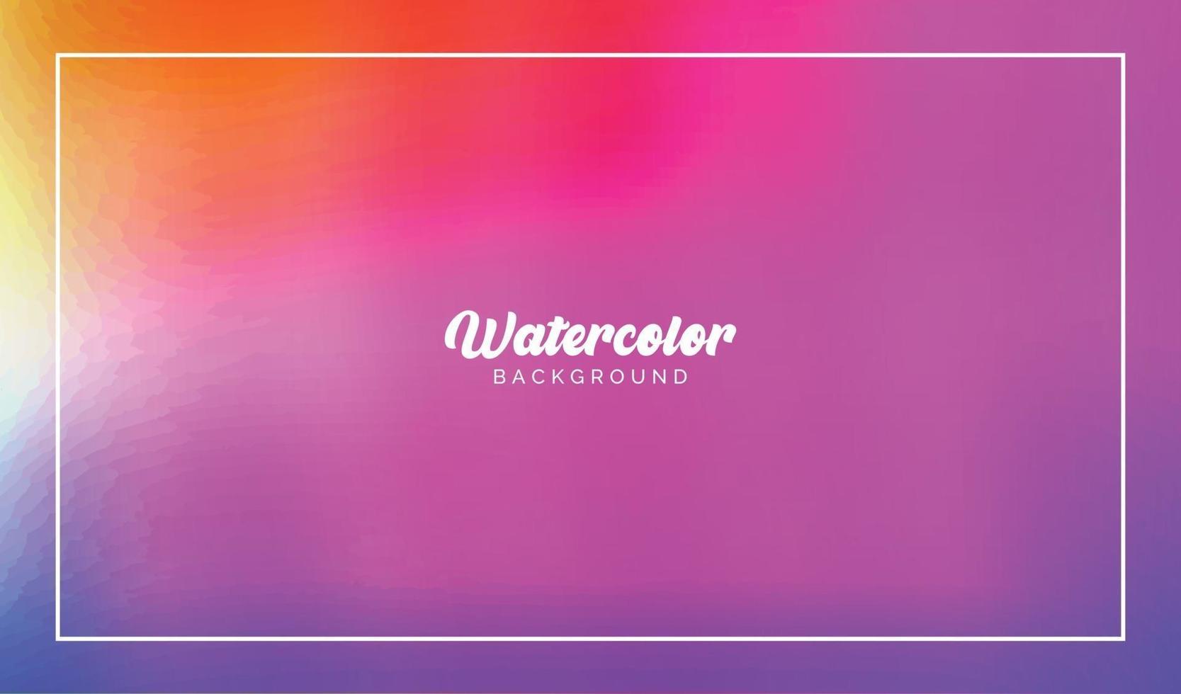 Watercolor colorful flow vector elements for modern background