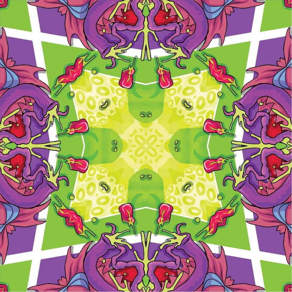 Abstract Geometric Design, Seamless Background vector
