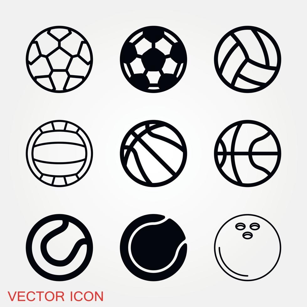 Sport Ball Icon Vector