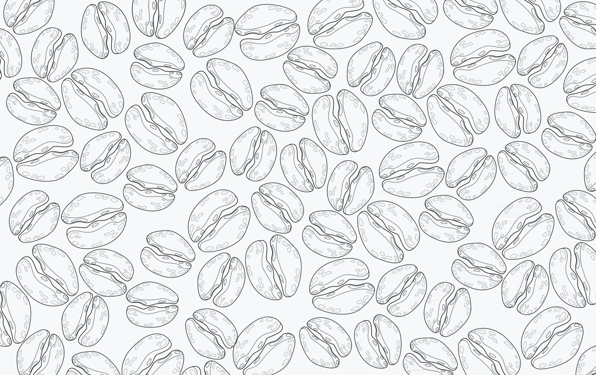 Coffee Beans on Background 2384650 Vector Art at Vecteezy