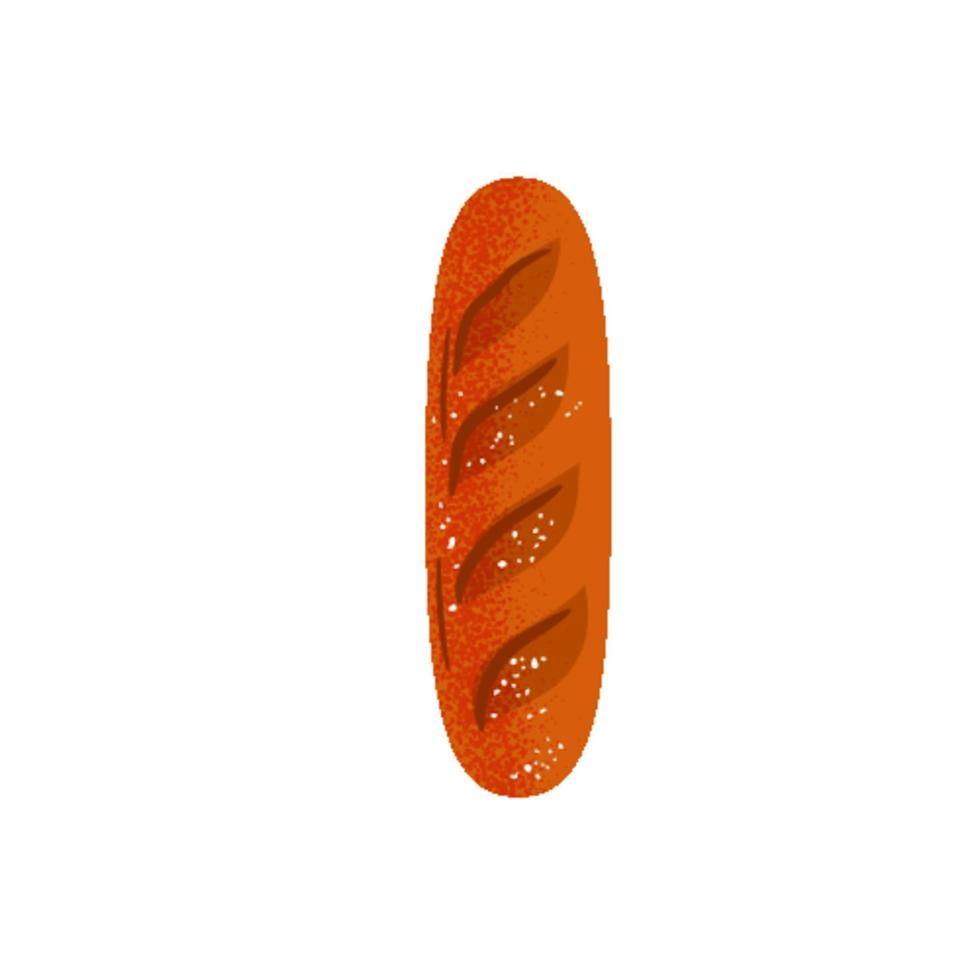 Puff pastry bun vector element