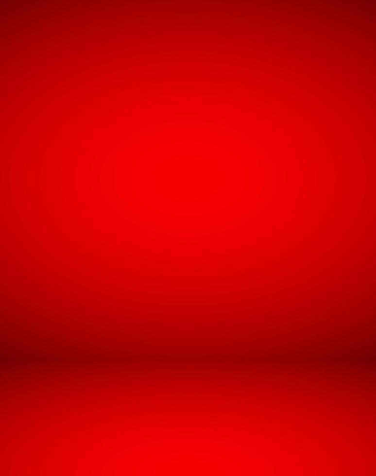 Empty red color display products studio room background vector