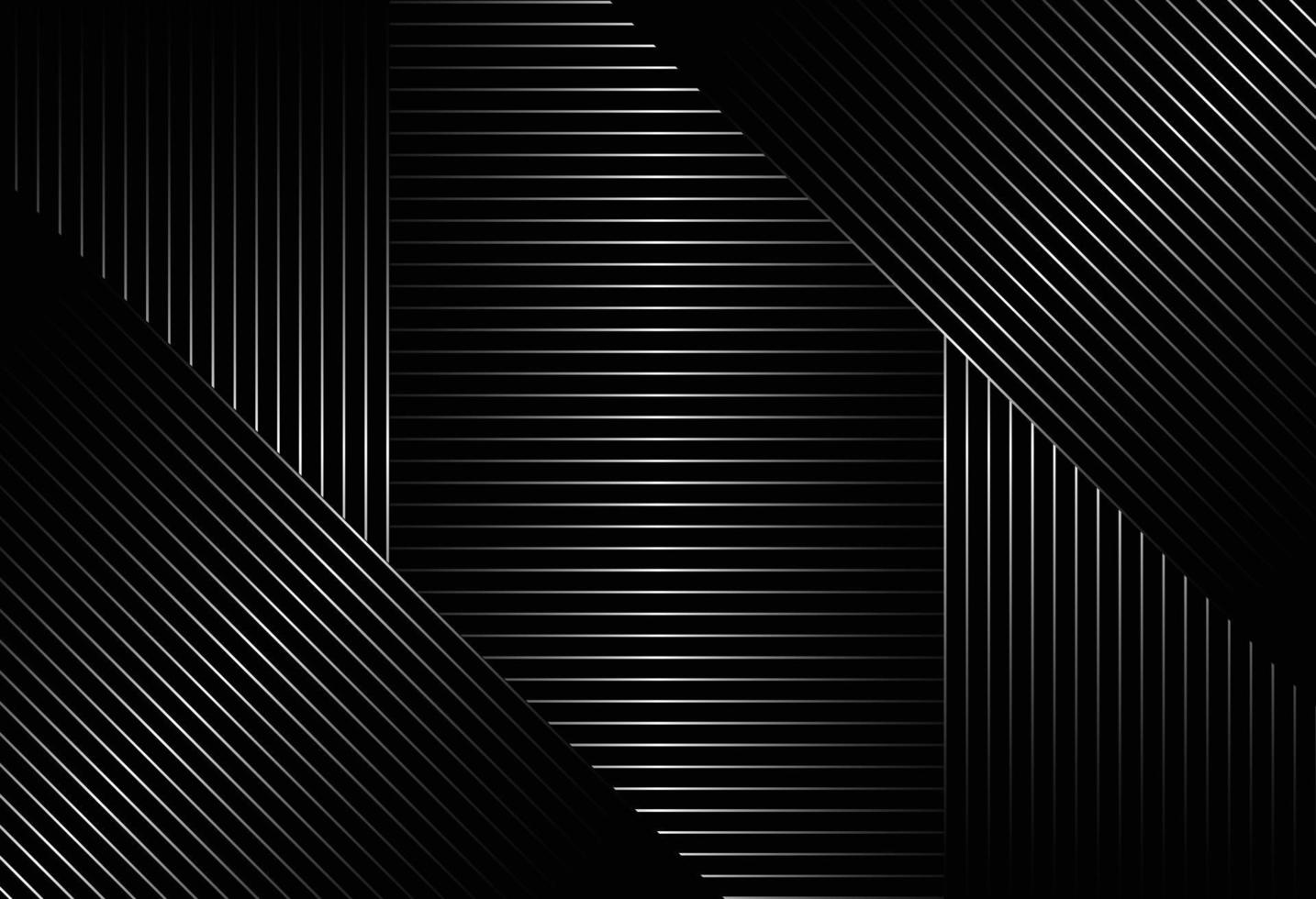 abstract black background with diagonal lines pattern design vector