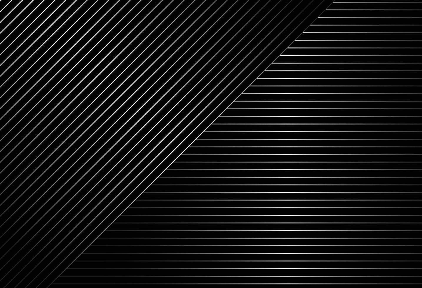 abstract black background with diagonal lines pattern design vector