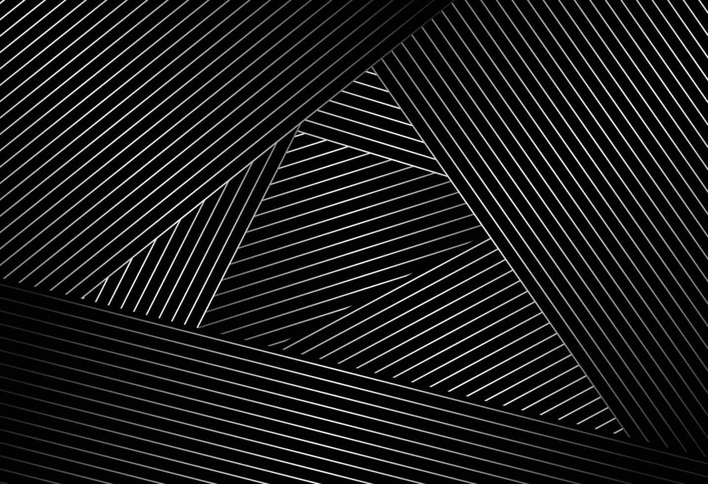 abstract black background with diagonal lines pattern design vector