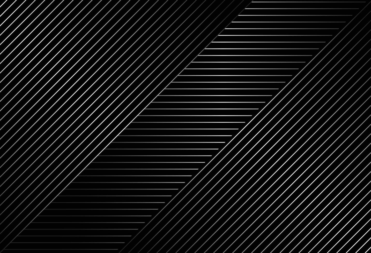 abstract black background with diagonal lines pattern design vector