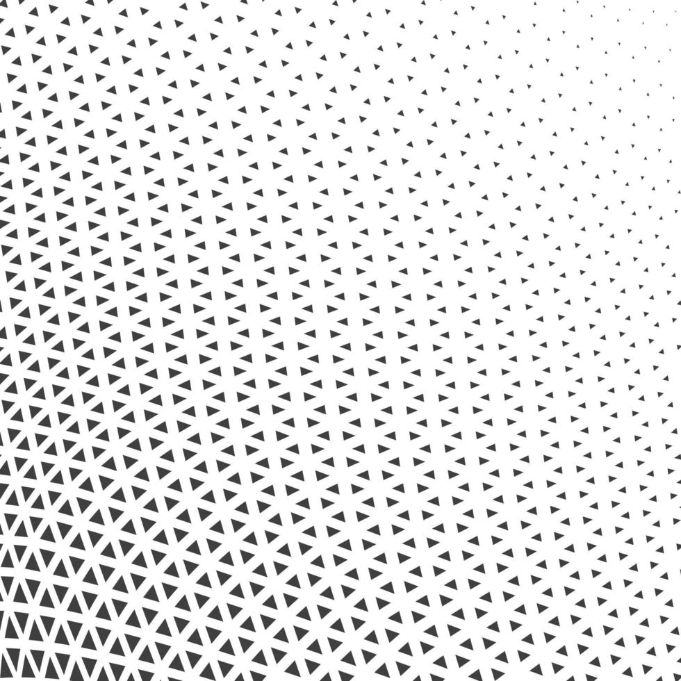Abstract geometric graphic design print halftone triangle pattern vector