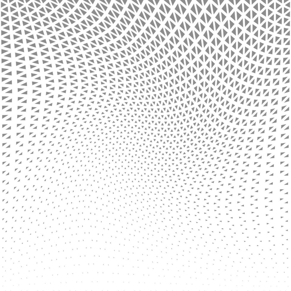 Abstract geometric graphic design print halftone triangle pattern vector