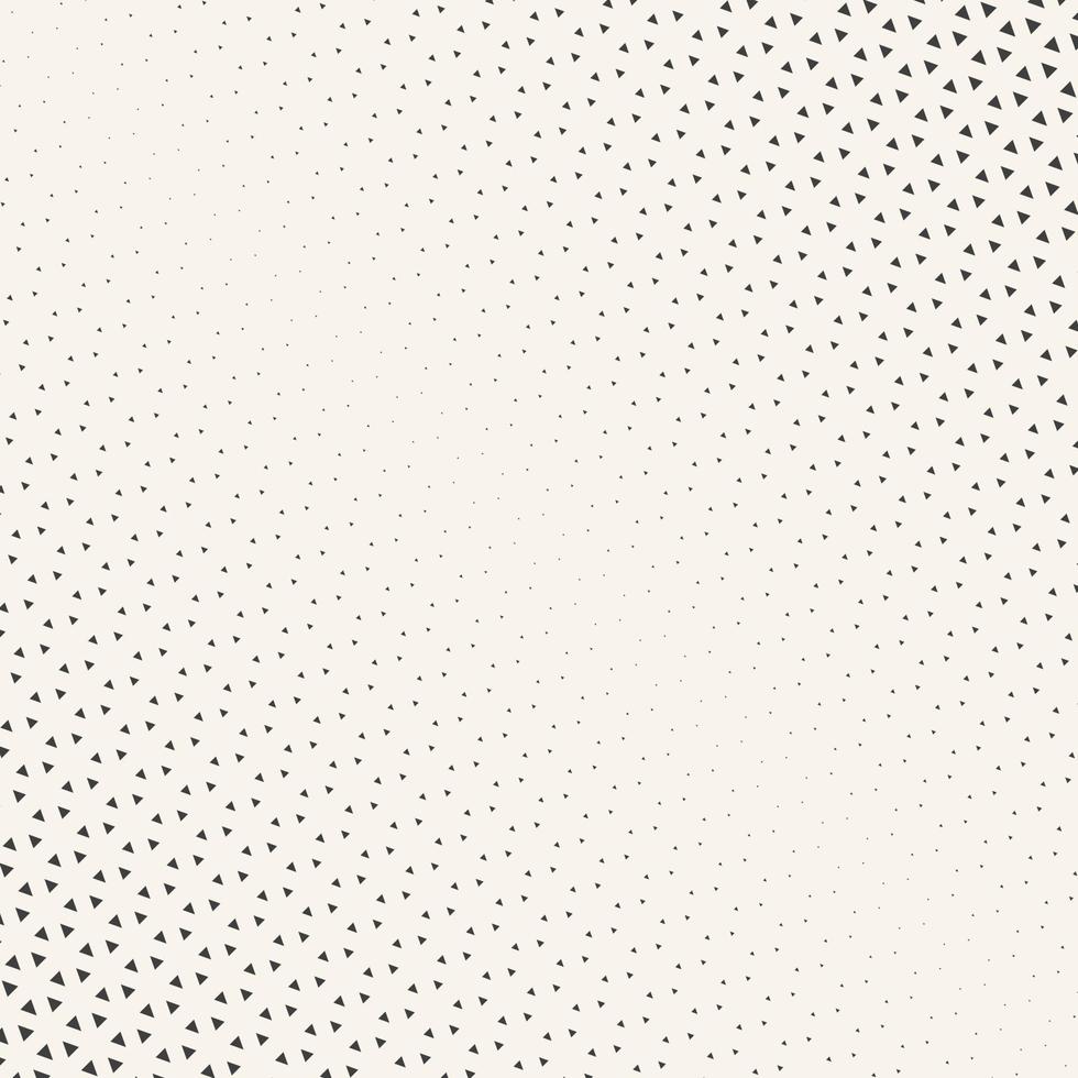 Abstract geometric graphic design print halftone triangle pattern vector